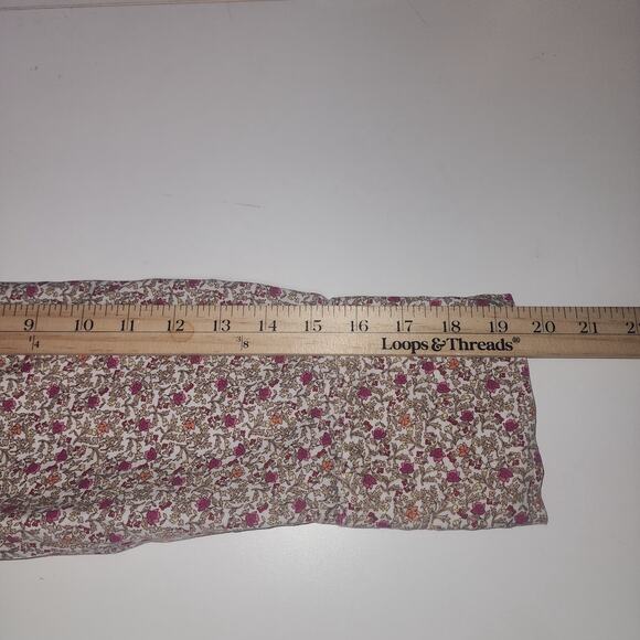 Brooks Brothers Top Womens 10 Peasant Farmcore Cottagecore Floral Renaissance - Picture 10 of 10